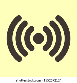 Wi-Fi icon. Vector Eps 10. Lorem Ipsum Flat Design
