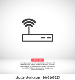 Wi-fi icon. Vector Wi-Fi Eps 10. Wi-fi icon. made for your phone site and use. Wi-fi flat design.