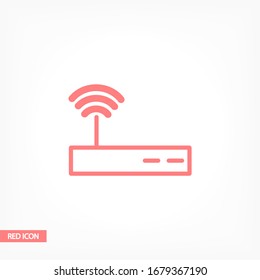 Icono Wi-Fi. Vector Wi-Fi Eps 10.Icono Wi-Fi. hecho para su sitio y uso telefónico. Diseño plano Wi-Fi.