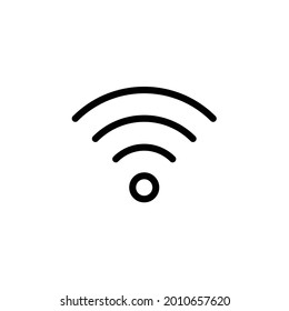 Wifi icon, vector eps 10