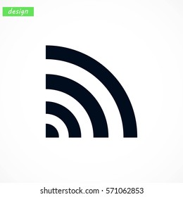 Wi-Fi Icon, Vector EPS 10 illustration style
