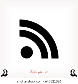 Wi-Fi Icon, Vector EPS 10 illustration style