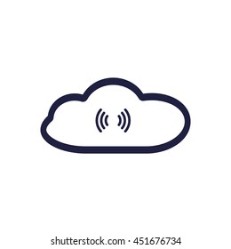 WIFI Icon, vector, icon flat