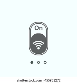 WIFI Icon, vector, icon flat