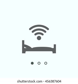 WIFI Icon, vector, icon flat