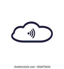WIFI Icon, vector, icon flat