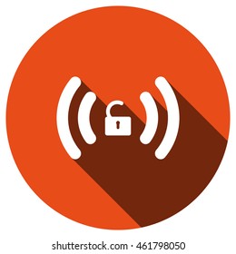 WIFI Icon, vector, icon flat