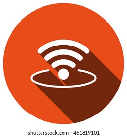 WIFI Icon, vector, icon flat