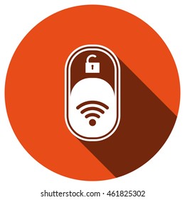 WIFI Icon, vector, icon flat