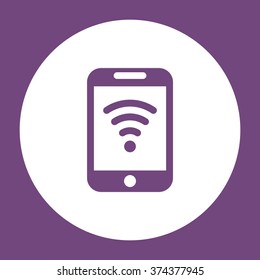 WIFI Icon vector flat design