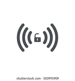 WIFI Icon Vector flat design style