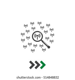 WIFI Icon Vector flat design style