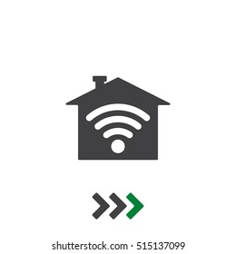 WIFI Icon Vector flat design style