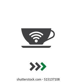 WIFI Icon Vector flat design style
