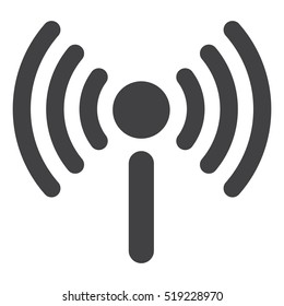 WIFI Icon Vector flat design style