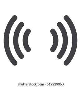 WIFI Icon Vector flat design style