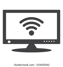 WIFI Icon Vector flat design style