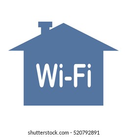 WIFI Icon Vector flat design style