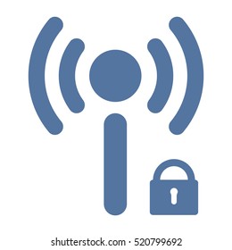 WIFI Icon Vector flat design style