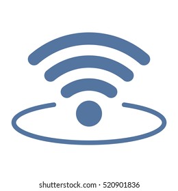 WIFI Icon Vector flat design style