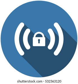 WIFI Icon Vector flat design style