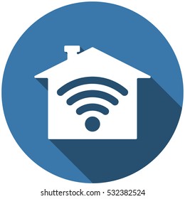 WIFI Icon Vector flat design style
