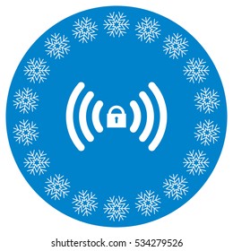 WIFI Icon Vector flat design style