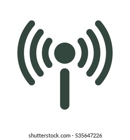 WIFI Icon Vector flat design style