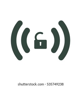 WIFI Icon Vector flat design style