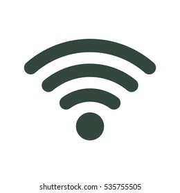 WIFI Icon Vector flat design style