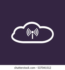 WIFI Icon Vector flat design style