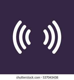 WIFI Icon Vector flat design style