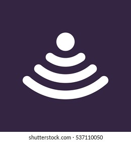 WIFI Icon Vector flat design style