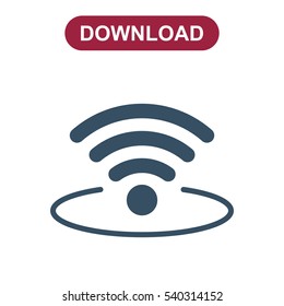 WIFI Icon Vector flat design style