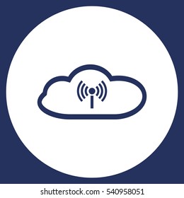 WIFI Icon Vector flat design style