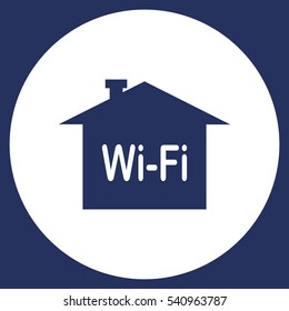 WIFI Icon Vector flat design style