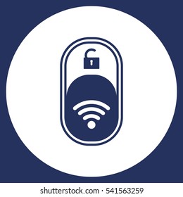 WIFI Icon Vector flat design style