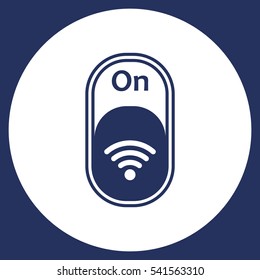 WIFI Icon Vector flat design style