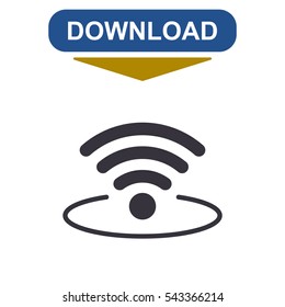 WIFI Icon Vector flat design style