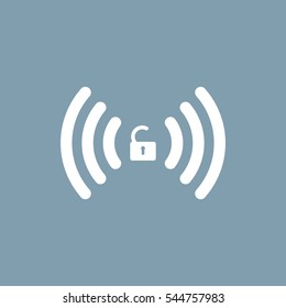 WIFI Icon Vector flat design style