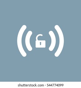 WIFI Icon Vector flat design style