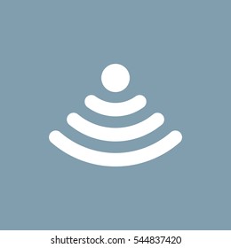 WIFI Icon Vector flat design style