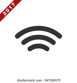 WIFI Icon Vector flat design style