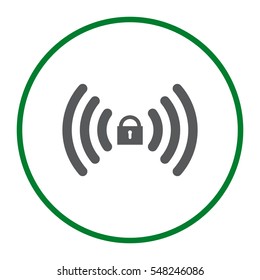 WIFI Icon Vector flat design style