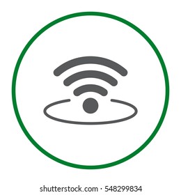 WIFI Icon Vector flat design style
