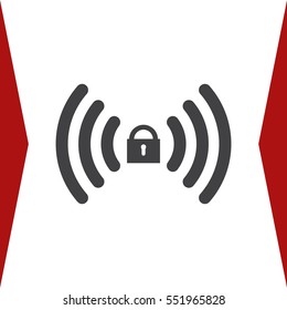 WIFI Icon Vector flat design style