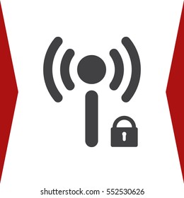 WIFI Icon Vector flat design style