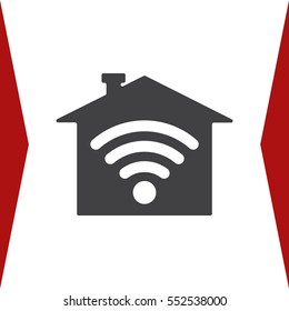 WIFI Icon Vector flat design style