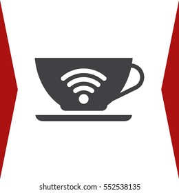 WIFI Icon Vector flat design style