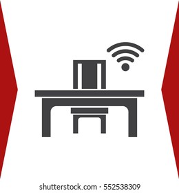 WIFI Icon Vector flat design style